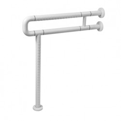 Maner sprijin WC fix in forma U cu picior Maner sprijin WC fix in forma U cu picior